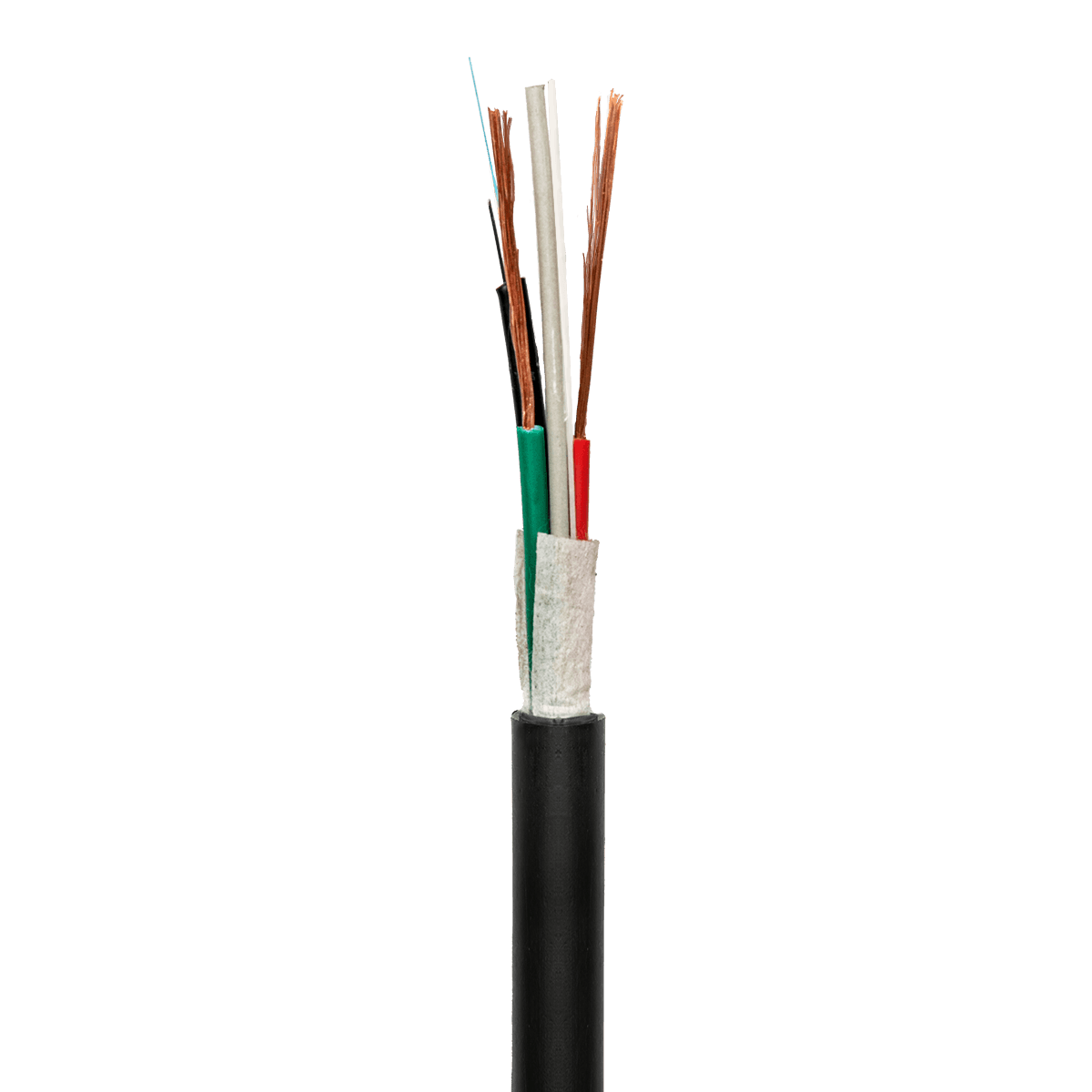 光纤加网络线复合缆