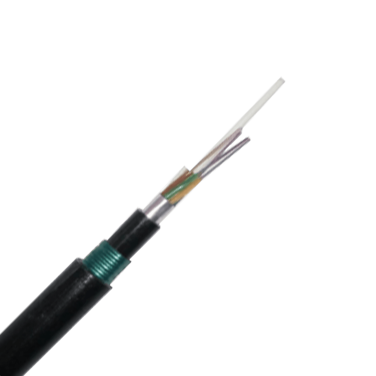 层绞式非金属加强芯铠装光缆(GYFTA53)